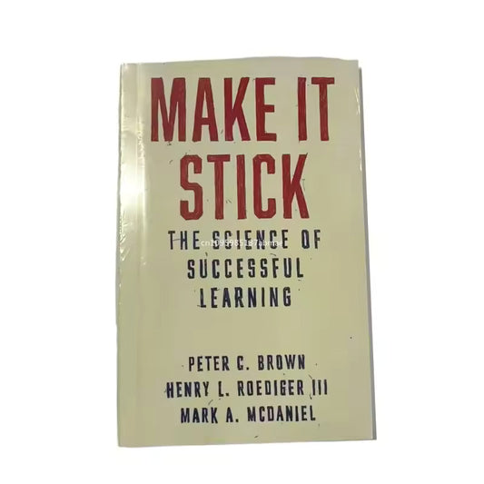 Make It Stick: The Science of Successful Learning English Books